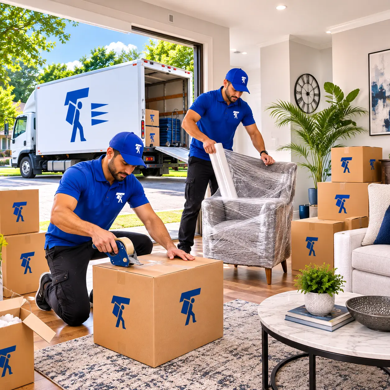 Team Removals Mover with Box