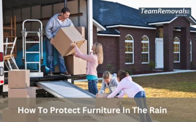How To Protect Furniture In The Rain – Team Removals Canada
