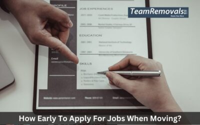 How Early To Apply For Jobs When Moving?