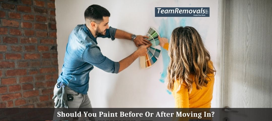 Should You Paint Before Or After Moving In?