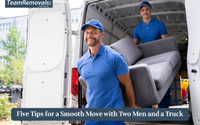 Five Tips for a Smooth Move with Two Men and a Truck